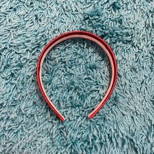 Glittery red headband
